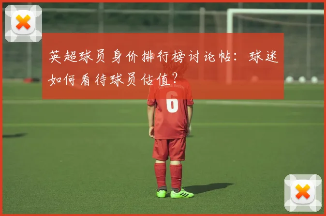 英超球员身价排行榜讨论帖：球迷如何看待球员估值？